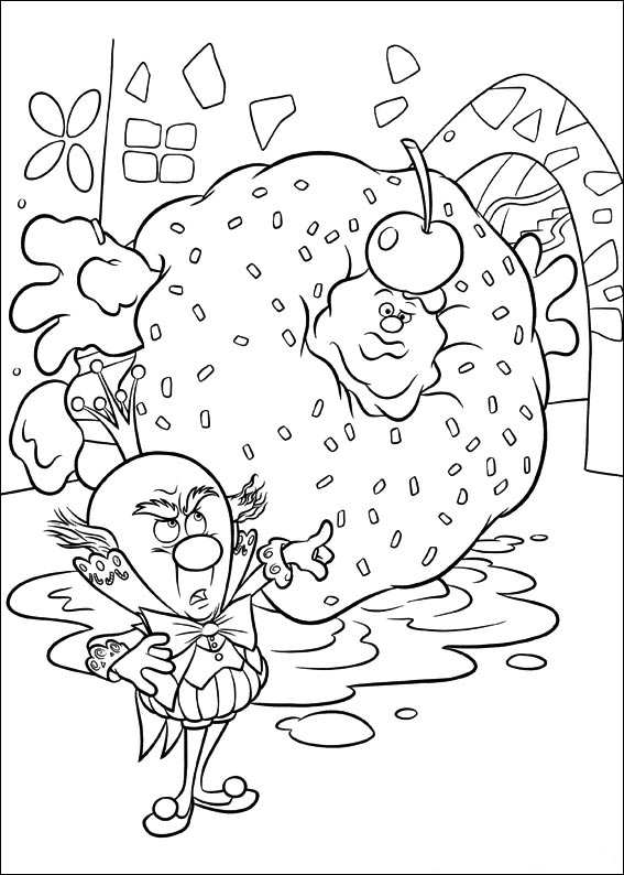 Printable Wreck It Ralph  Fix It Felix Jr Sergeant Calhoun Coloring Pages 3