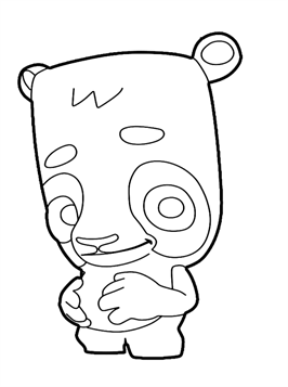 Kids-n-fun.com | 16 coloring pages of Zooba